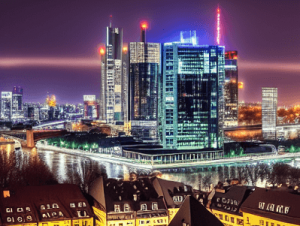 Glasfasergeschwindigkeit in Frankfurt